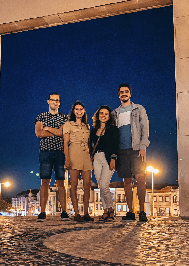 A equipa miio numa noite na cidade